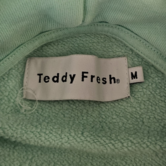 Teddy Fresh Women's Pastel Colorblock Hoodie Size Medium - Picture 5 of 9